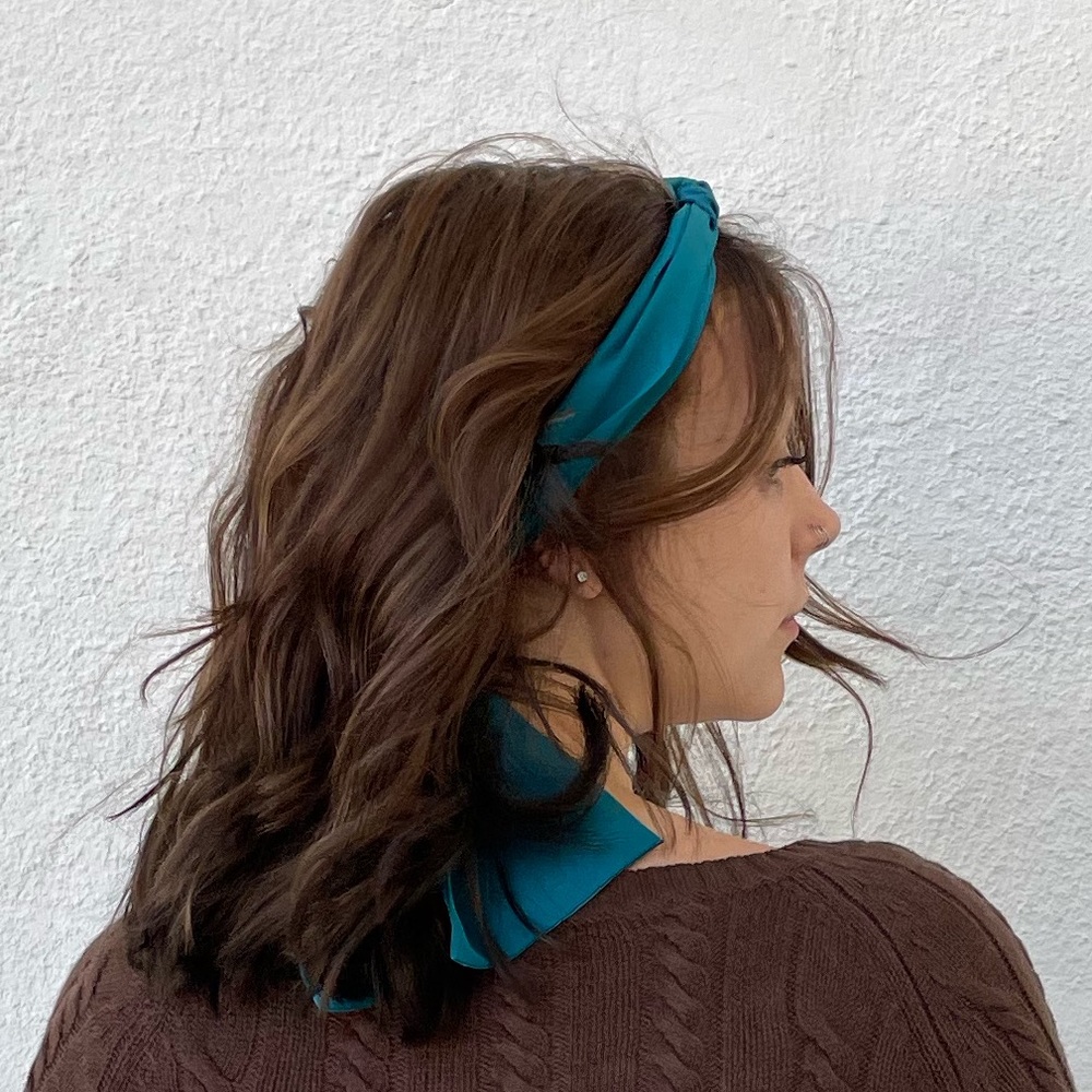 Blue headband